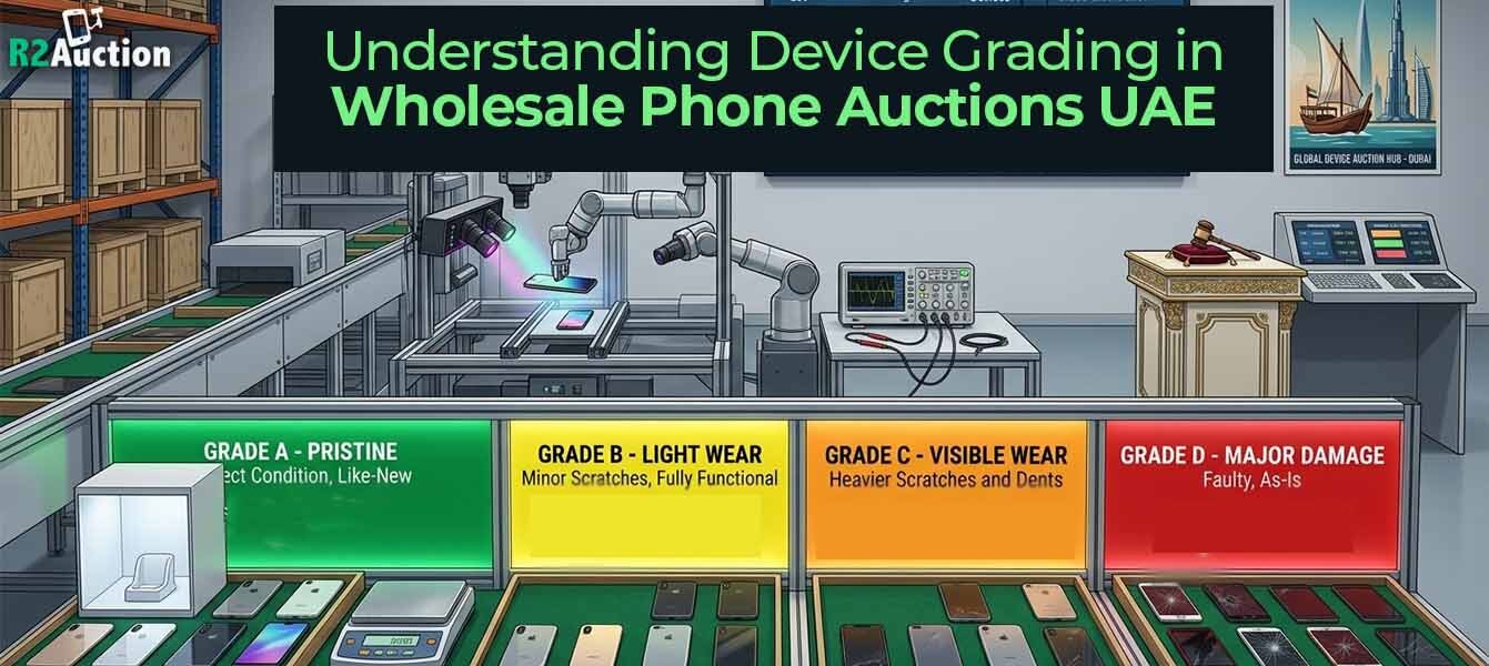 Understanding Device Grading in Wholesale Phone Auctions UAE